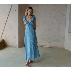 Doën Lapis Bluebell Ballad Lulani Dress in Size Large